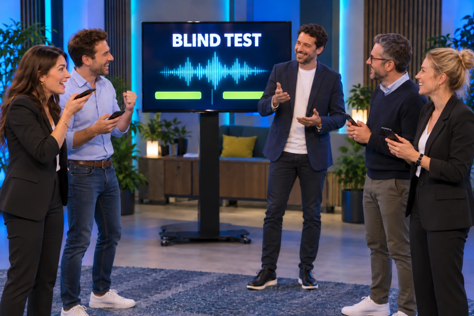 Blind test IA