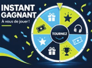 Instant gagnant : roue de la fortune pour désigner le lot